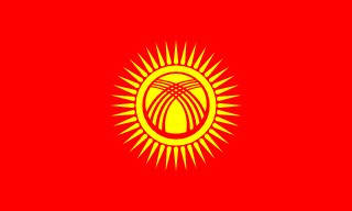 Kyrgyzstan flag